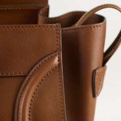 Celine Mini Luggage Bag Brown