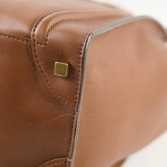 Celine Mini Luggage Bag Brown