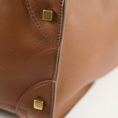 Celine Mini Luggage Bag Brown