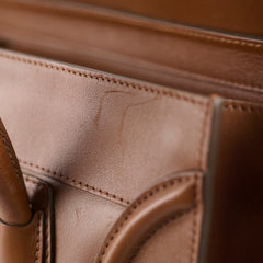 Celine Mini Luggage Bag Brown