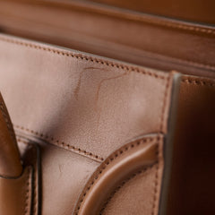 Celine Mini Luggage Bag Brown