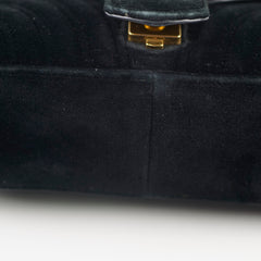 Gucci Marmont Velvet Medium Black