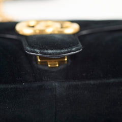 Gucci Marmont Velvet Medium Black