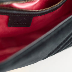 Gucci Marmont Velvet Medium Black