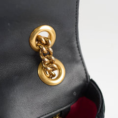 Gucci Marmont Velvet Medium Black