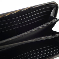 Saint Laurent Logo Long Wallet Black