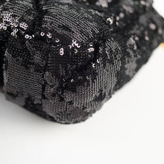 Chanel 19 Small Sequin Black Series 30