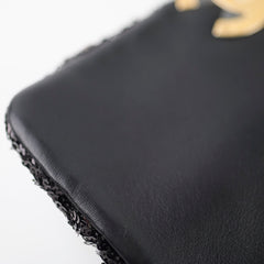 Chanel 19 Small Sequin Black Series 30