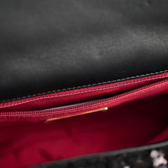 Chanel 19 Small Sequin Black Series 30