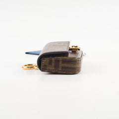 Fendi Glazed Fabric FF 1974 Nano Baguette Zucca