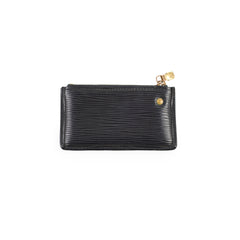 Louis Vuitton Epi Key Cles Black