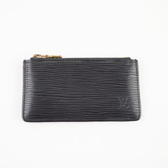 Louis Vuitton Epi Key Cles Black