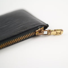 Louis Vuitton Epi Key Cles Black