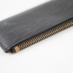 Louis Vuitton Epi Key Cles Black