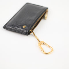 Louis Vuitton Epi Key Cles Black