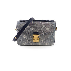 Louis Vuitton Pochette Metis East West Navy