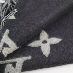 Louis Vuitton Reykjavik Cashmere Scarf Black/Grey