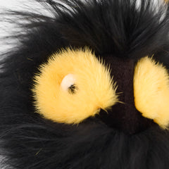 Fendi Bug Charm Black Fur