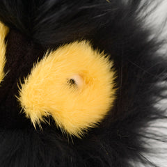 Fendi Bug Charm Black Fur