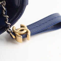 Chanel Denim Gabrielle Hobo Blue Medium