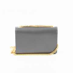 Saint Laurent Kate Tassle Small Dark Grey