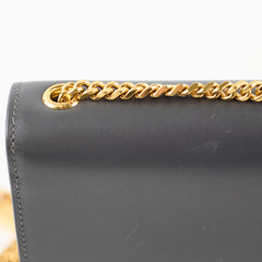 Saint Laurent Kate Tassle Small Dark Grey