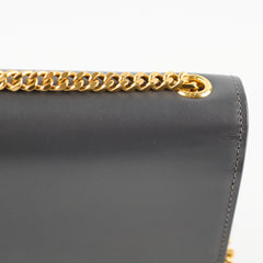 Saint Laurent Kate Tassle Small Dark Grey