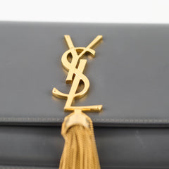 Saint Laurent Kate Tassle Small Dark Grey