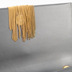 Saint Laurent Kate Tassle Small Dark Grey