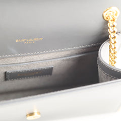 Saint Laurent Kate Tassle Small Dark Grey