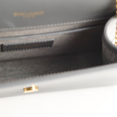 Saint Laurent Kate Tassle Small Dark Grey