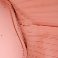 Louis Vuitton Neverfull MM Damier Azur with pouch (pink interior)