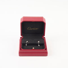 Cartier D'Amour Drop Earrings 18k White Gold
