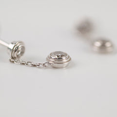 Cartier D'Amour Drop Earrings 18k White Gold