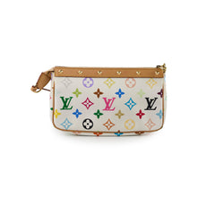 Louis Vuitton Pochette Accessories Multicolour White