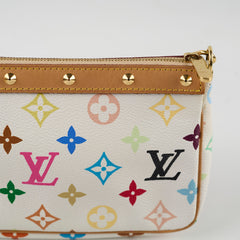 Louis Vuitton Pochette Accessories Multicolour White