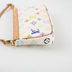 Louis Vuitton Pochette Accessories Multicolour White