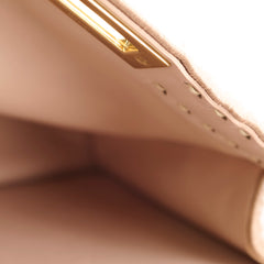 Fendi Curly Shearling Medium Peekaboo I SEE YOU Rosa Plaster