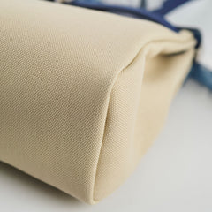 Hermes Herbag 31 Retourne Beton/Blue Sapphire - Stamp Z