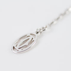 Cartier Blue Sapphire Bracelet White Gold