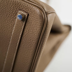 Hermes Birkin 35 Etoupe Togo X Stamp