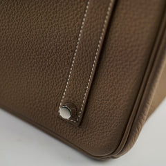 Hermes Birkin 35 Etoupe Togo X Stamp