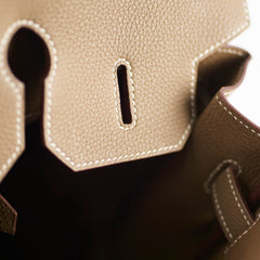 Hermes Birkin 35 Etoupe Togo X Stamp