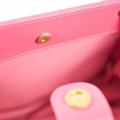 Chanel Coco Mark Quilted Shoulder Bag Pink Series 30