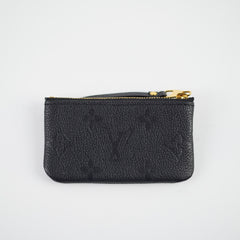 Louis Vuitton Key Cles Empreinte Monogram Black