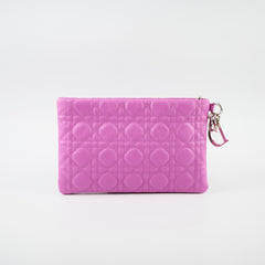 Christian Dior Flat Pouch Purple Pink