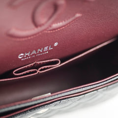 Chanel Caviar Medium Classic Flap Black Microchip