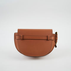 Loewe Mini Gate Bag Tan with Jacquard Strap