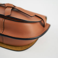 Loewe Mini Gate Bag Tan with Jacquard Strap
