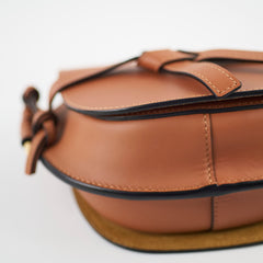 Loewe Mini Gate Bag Tan with Jacquard Strap
